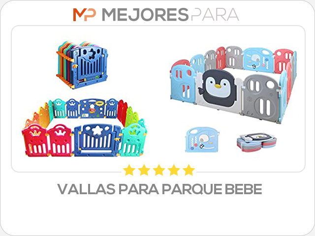 vallas para parque bebe