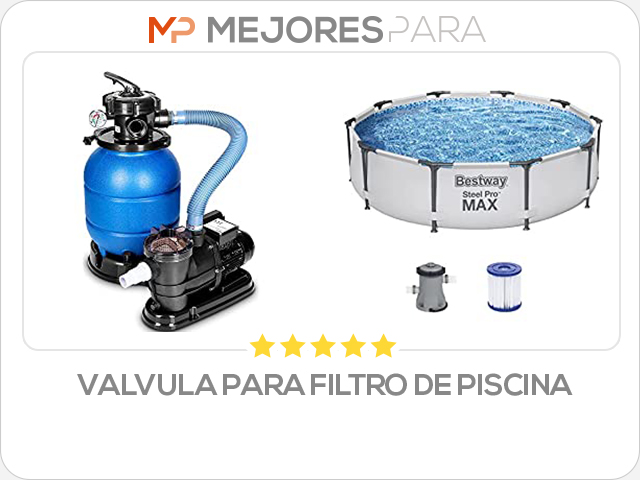 valvula para filtro de piscina