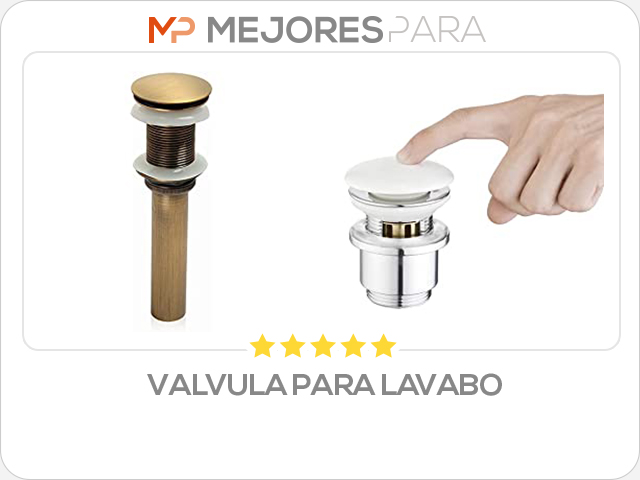 valvula para lavabo