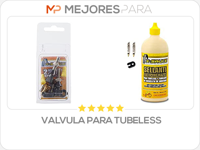 valvula para tubeless