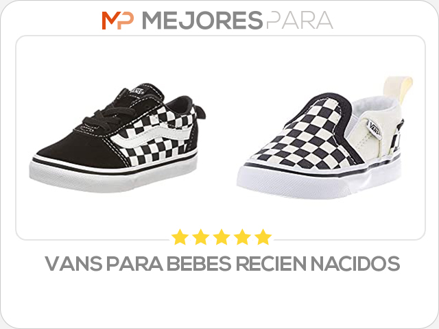 vans para bebes recien nacidos