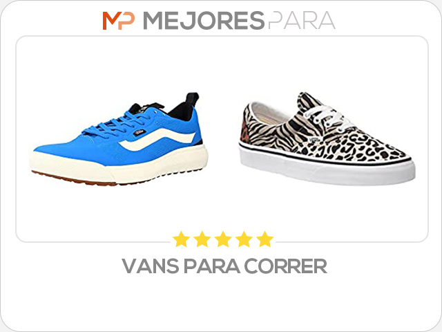 vans para correr