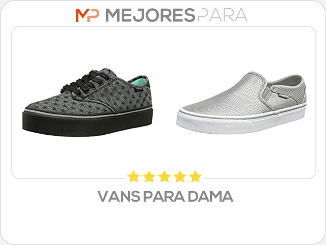 vans para dama