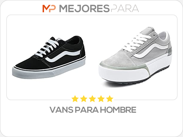 vans para hombre