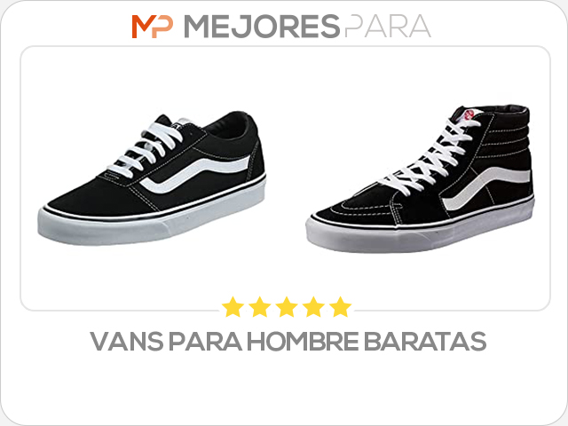 vans para hombre baratas