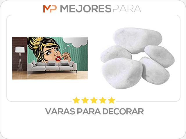 varas para decorar