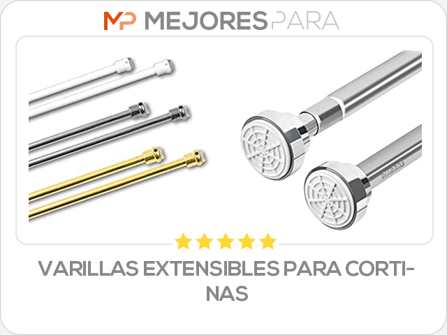 varillas extensibles para cortinas