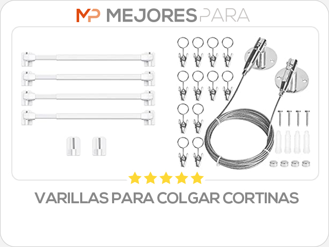 varillas para colgar cortinas