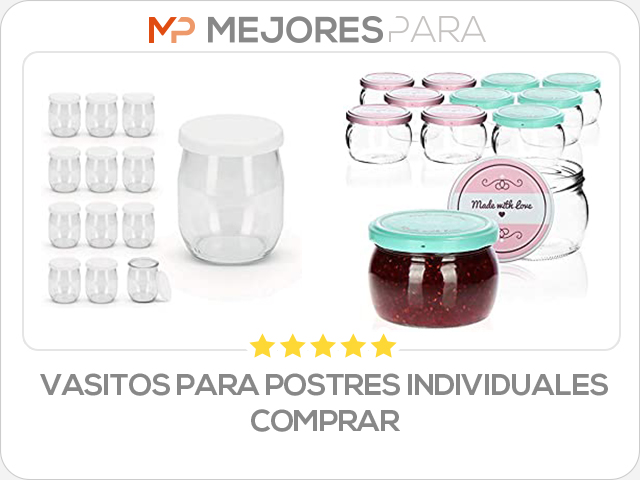 vasitos para postres individuales comprar