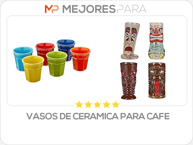 vasos de ceramica para cafe