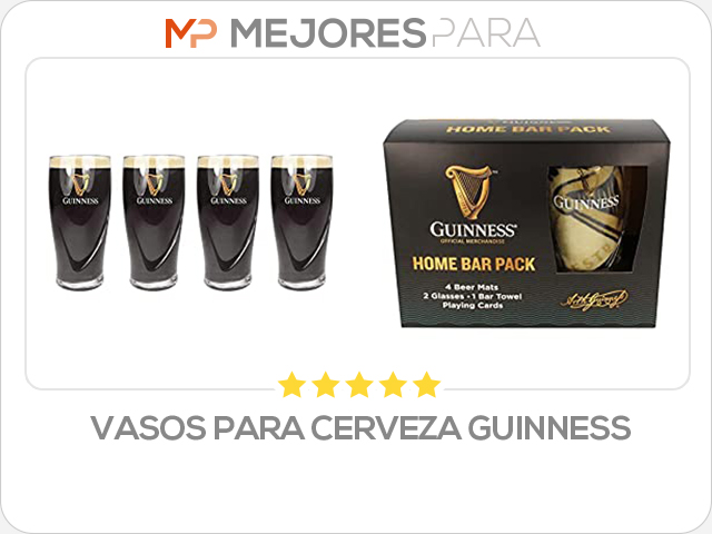 vasos para cerveza guinness