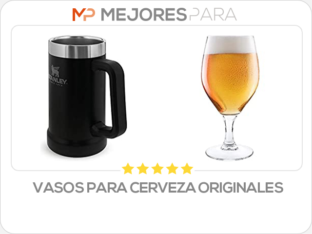 vasos para cerveza originales