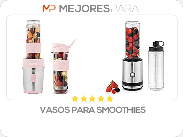 vasos para smoothies