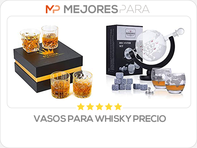 vasos para whisky precio