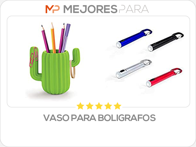 vaso para boligrafos