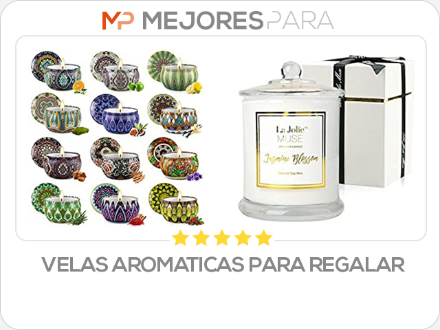 velas aromaticas para regalar