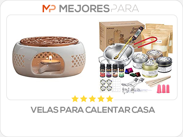 velas para calentar casa