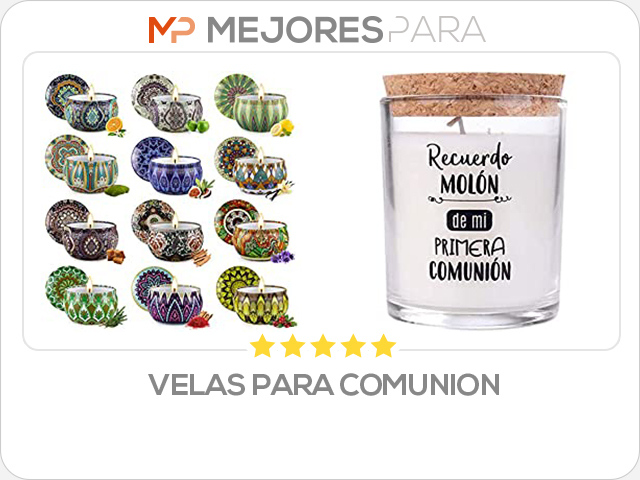 velas para comunion