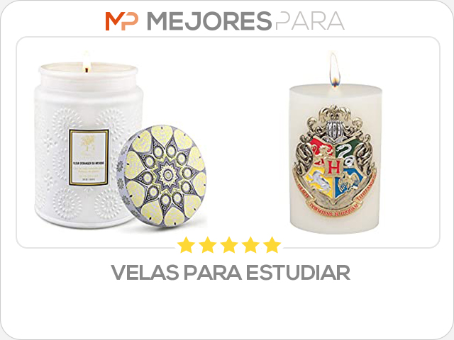 velas para estudiar