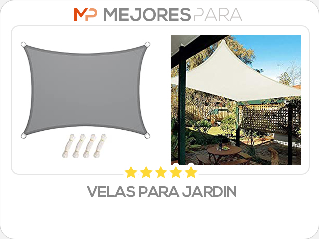 velas para jardin