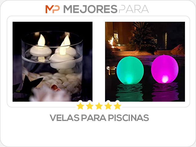 velas para piscinas