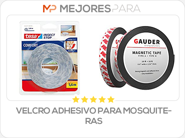 velcro adhesivo para mosquiteras