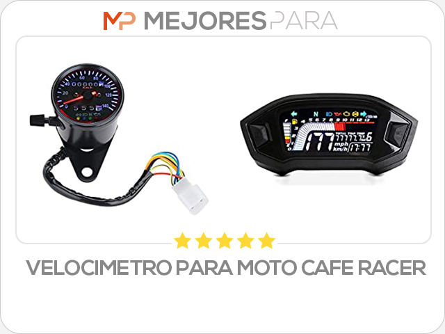 velocimetro para moto cafe racer