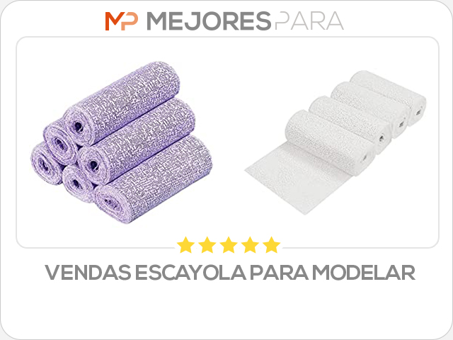 vendas escayola para modelar