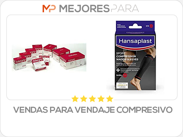 vendas para vendaje compresivo