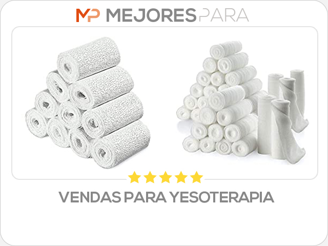 vendas para yesoterapia