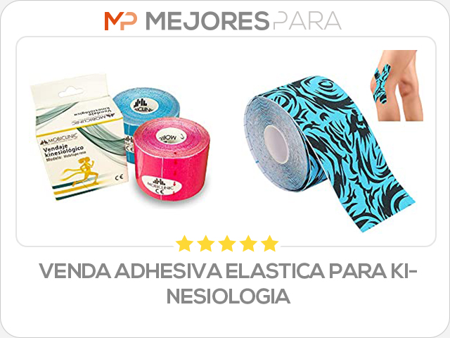 venda adhesiva elastica para kinesiologia