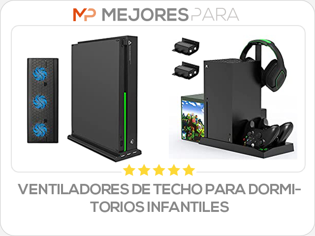 ventiladores de techo para dormitorios infantiles