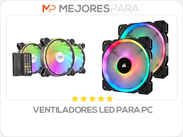 ventiladores led para pc