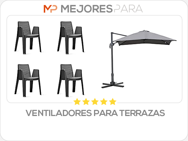 ventiladores para terrazas