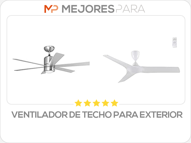 ventilador de techo para exterior