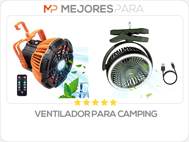 ventilador para camping