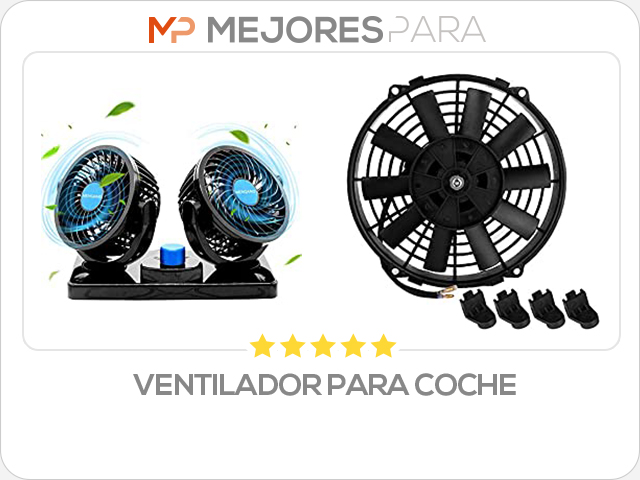 ventilador para coche