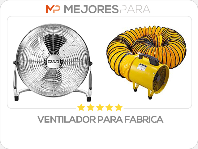 ventilador para fabrica