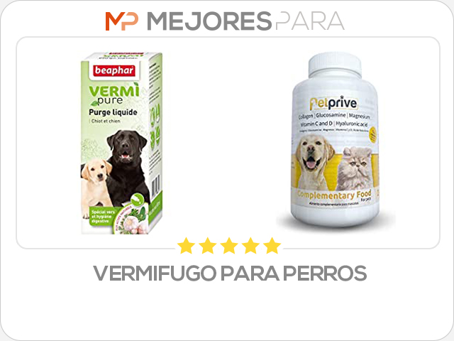 vermifugo para perros