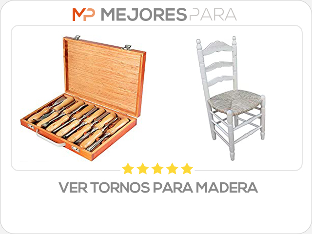 ver tornos para madera