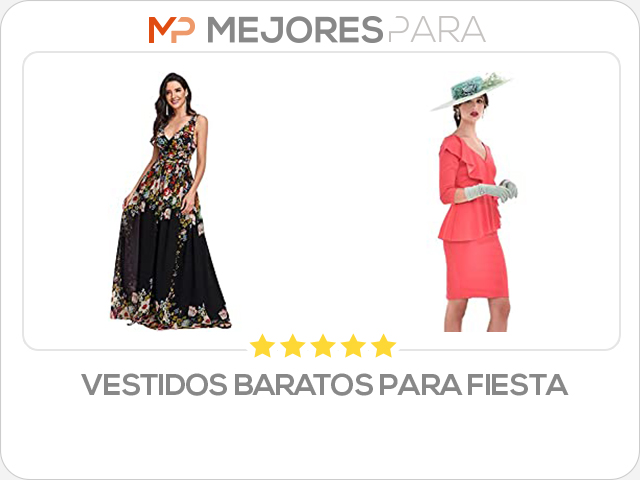 vestidos baratos para fiesta