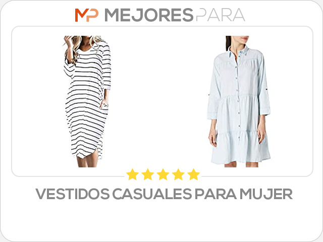 vestidos casuales para mujer