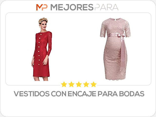 vestidos con encaje para bodas