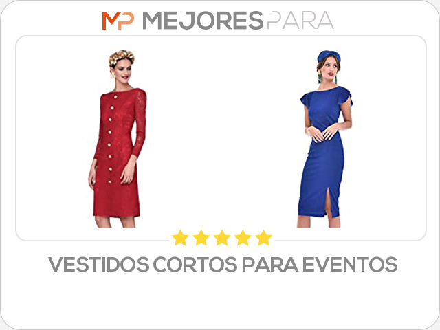 vestidos cortos para eventos