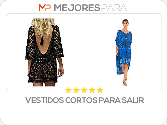 vestidos cortos para salir