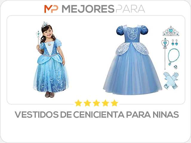 vestidos de cenicienta para ninas