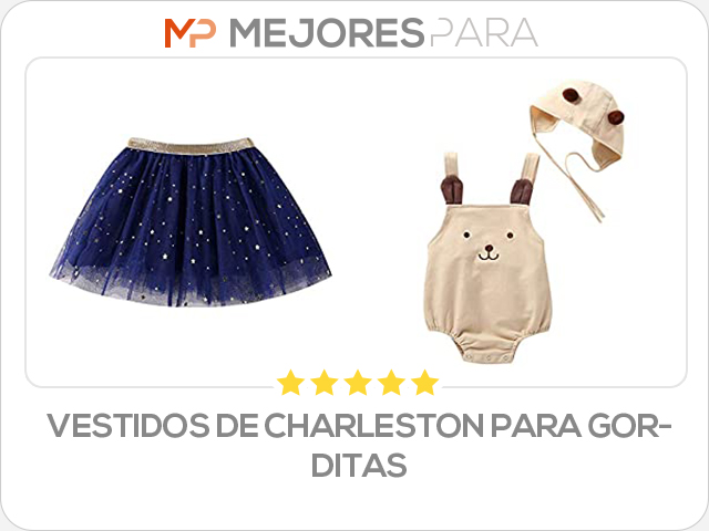 vestidos de charleston para gorditas