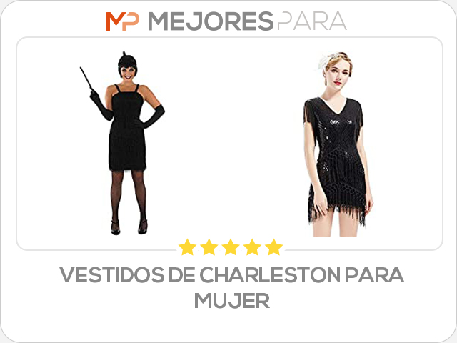 vestidos de charleston para mujer