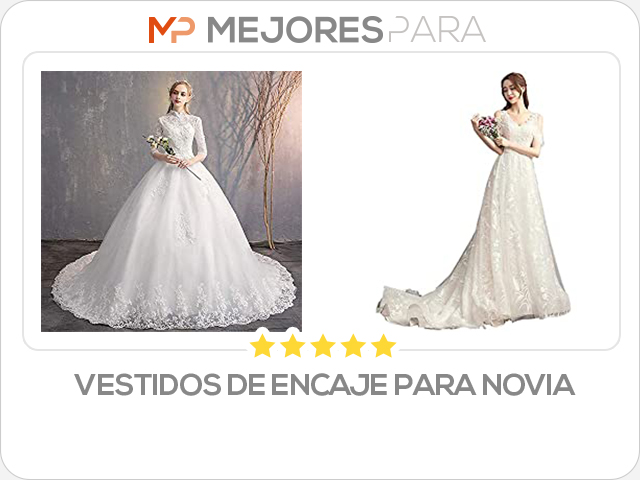 vestidos de encaje para novia