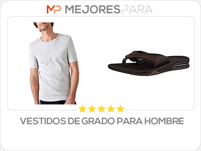 vestidos de grado para hombre